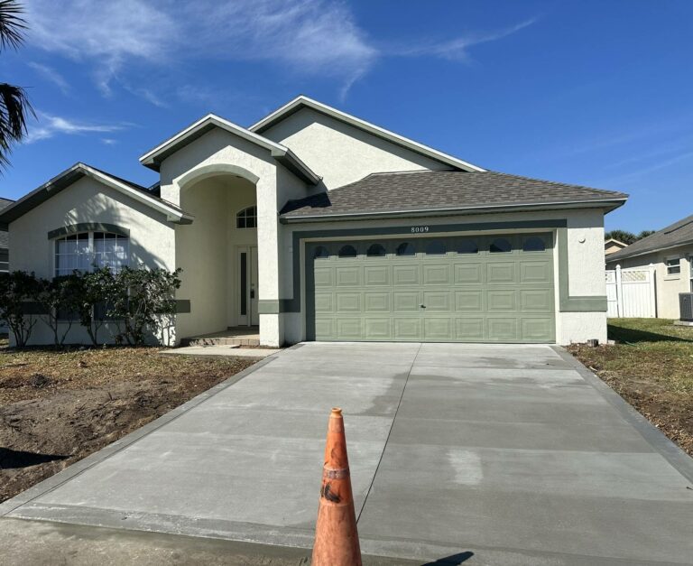 concrete driveway in gastonia, nc