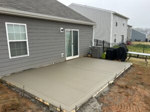 concrete patio gastonia, nc
